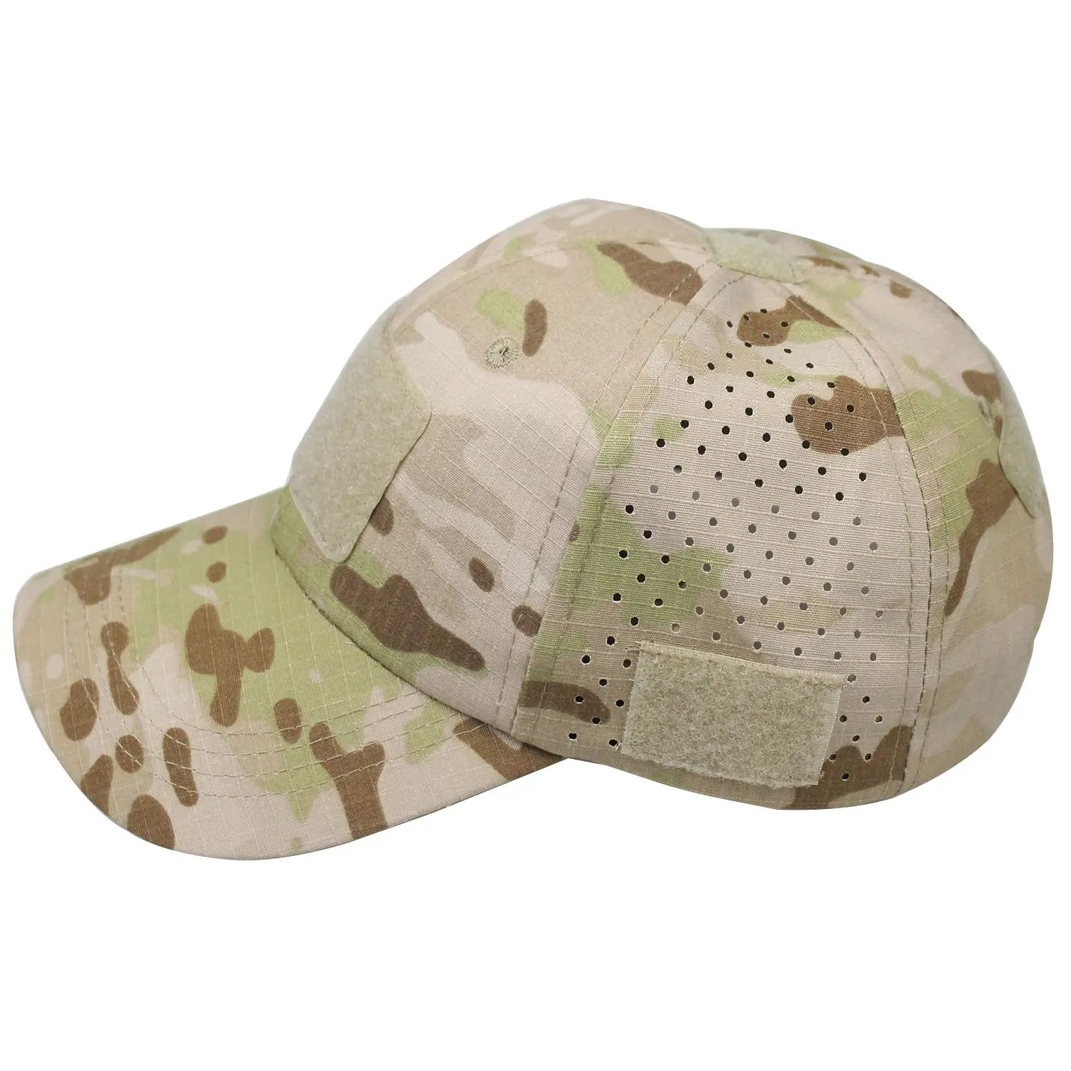 Men's Camo Mountaineering Baseball Cap Grey - Image 8