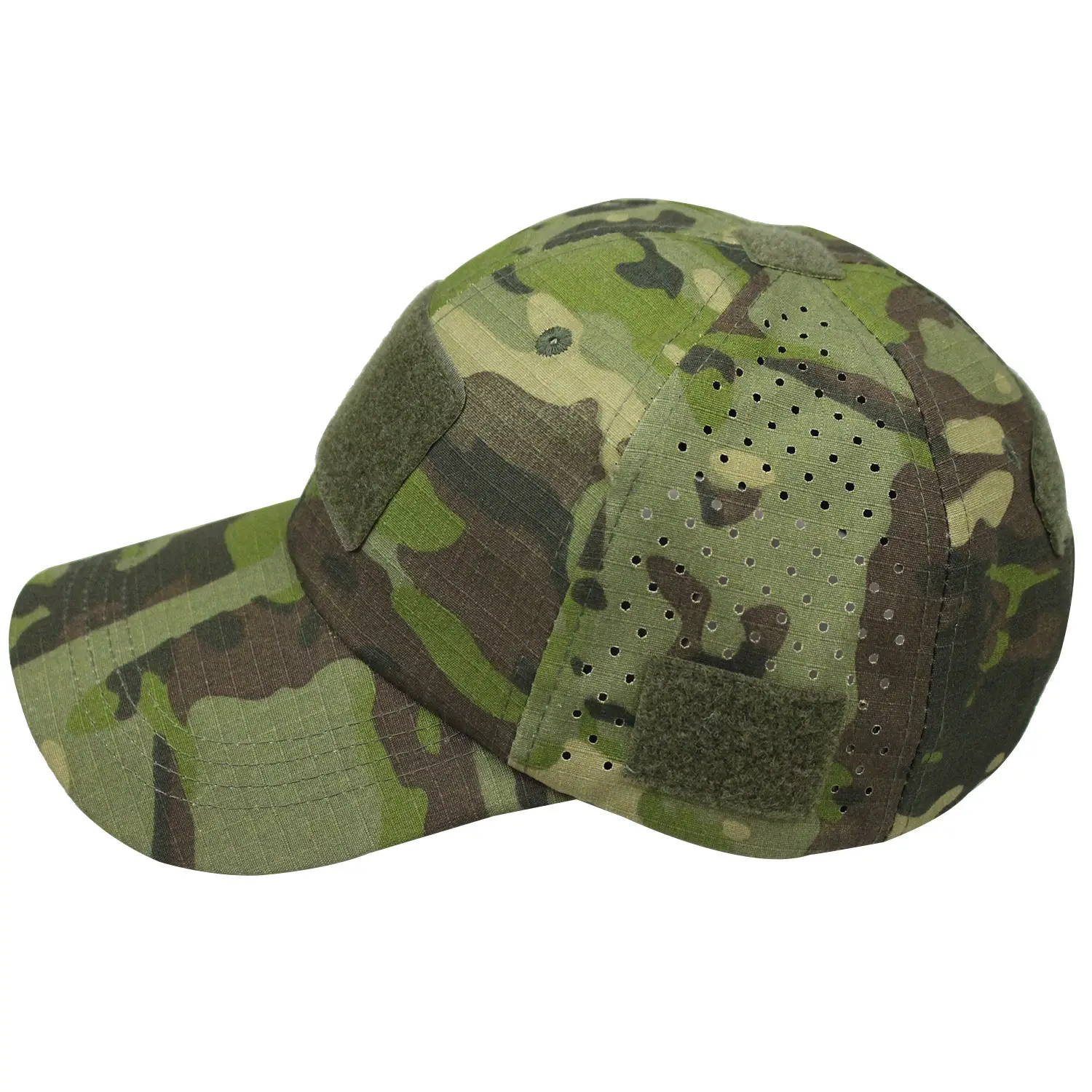 Men's Camo Mountaineering Baseball Cap Grey - Image 9