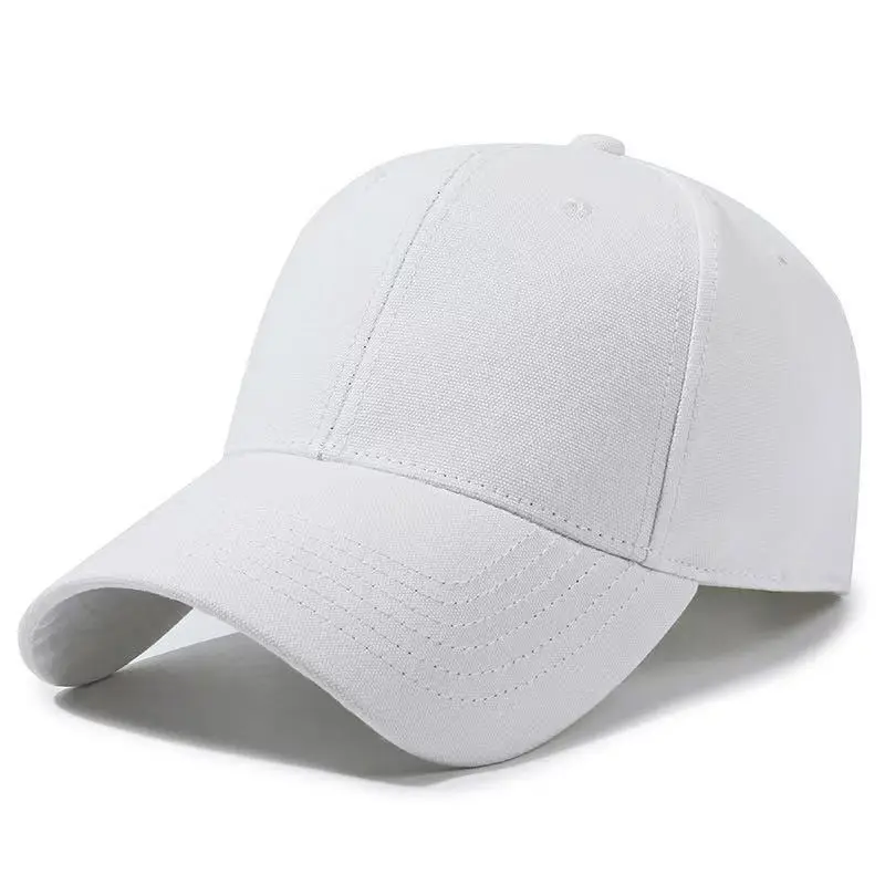 Brown Cotton Baseball Cap with Adjustable Strap