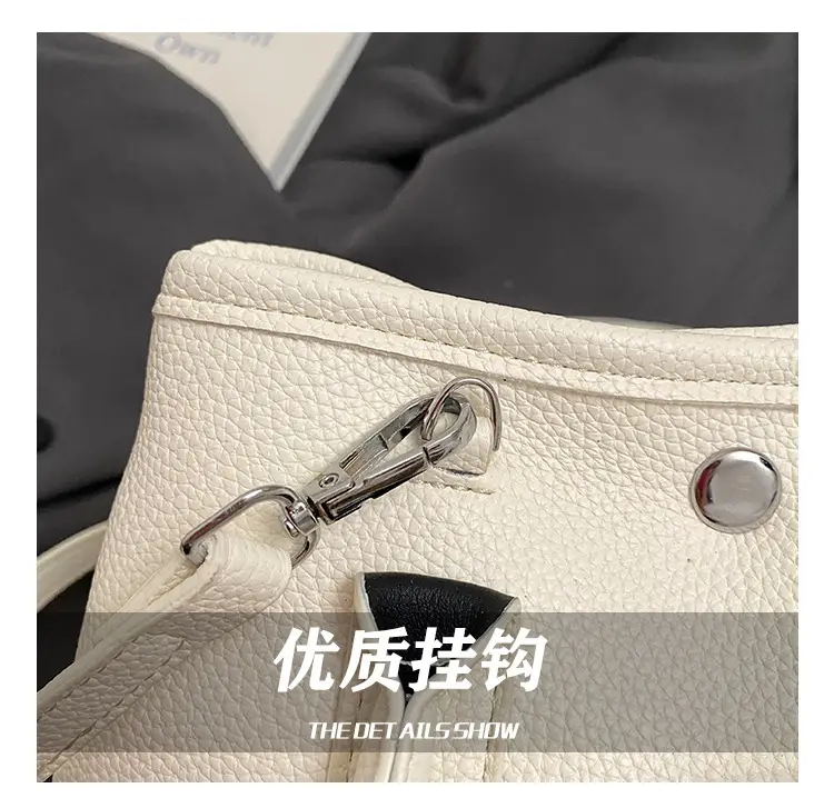 Women's Yellow Leather Bucket Bag Set 2025 Fashion — feature 15
