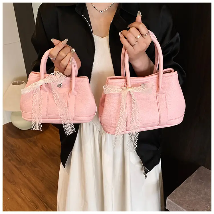 Women's Yellow Leather Bucket Bag Set 2025 Fashion — feature 17