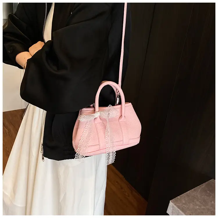 Women's Yellow Leather Bucket Bag Set 2025 Fashion — feature 21