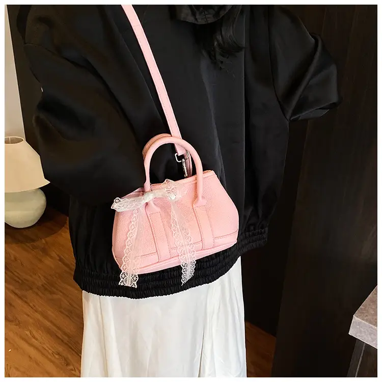 Women's Yellow Leather Bucket Bag Set 2025 Fashion — feature 22