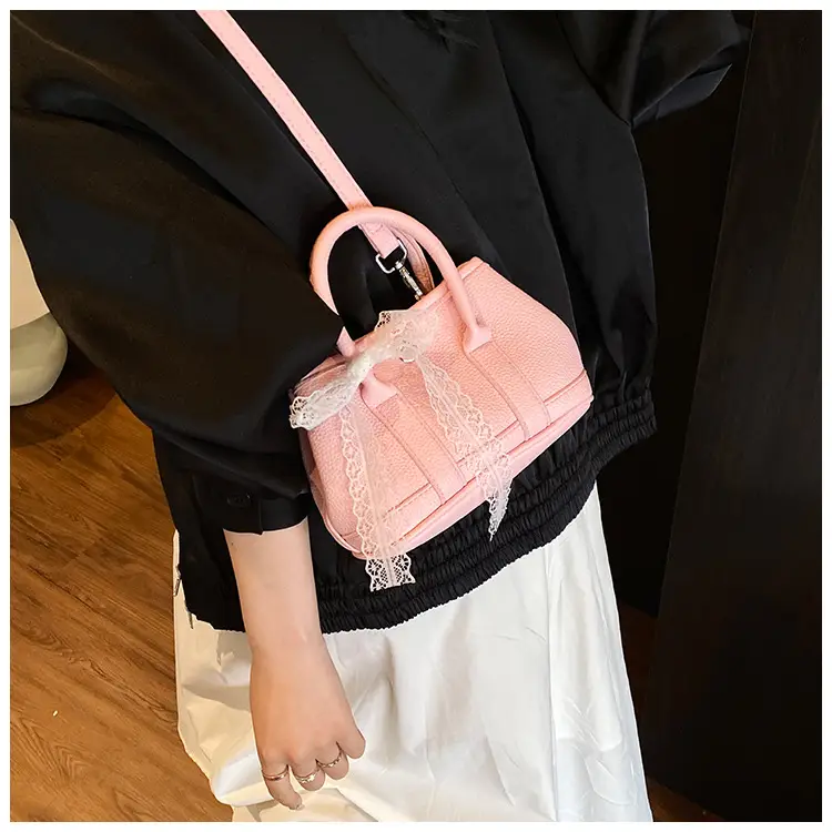 Women's Yellow Leather Bucket Bag Set 2025 Fashion — feature 23