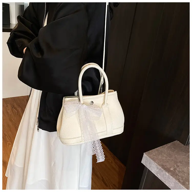 Women's Yellow Leather Bucket Bag Set 2025 Fashion — feature 27