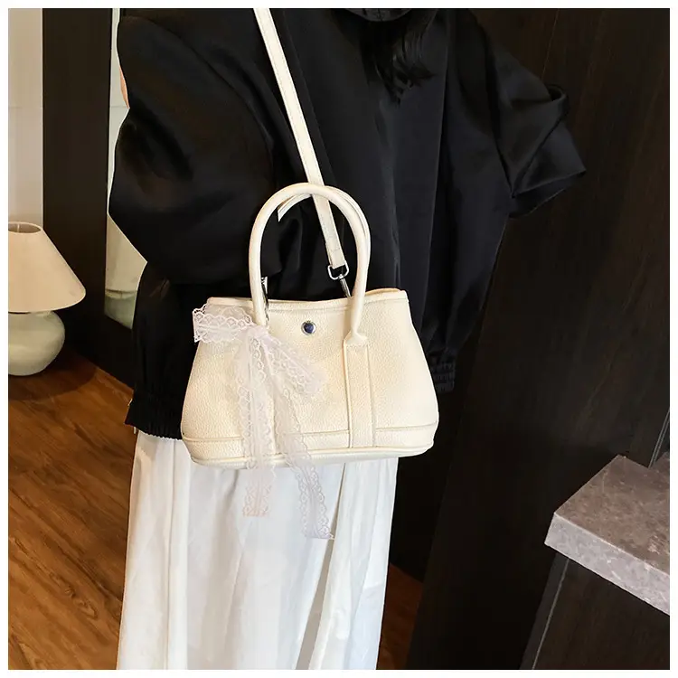 Women's Yellow Leather Bucket Bag Set 2025 Fashion — feature 28
