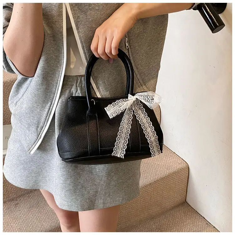 Women's Yellow Leather Bucket Bag Set 2025 Fashion — feature 34