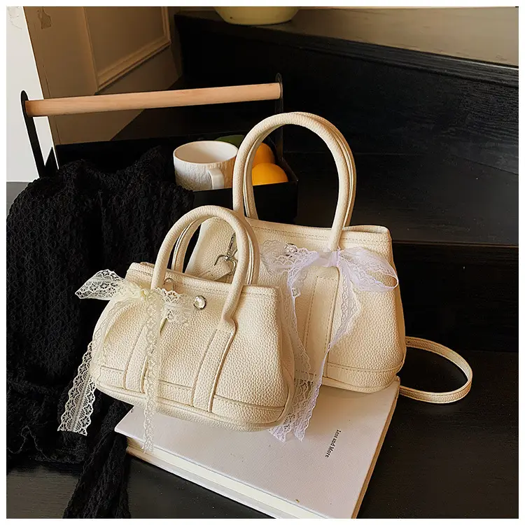 Women's Yellow Leather Bucket Bag Set 2025 Fashion — feature 49