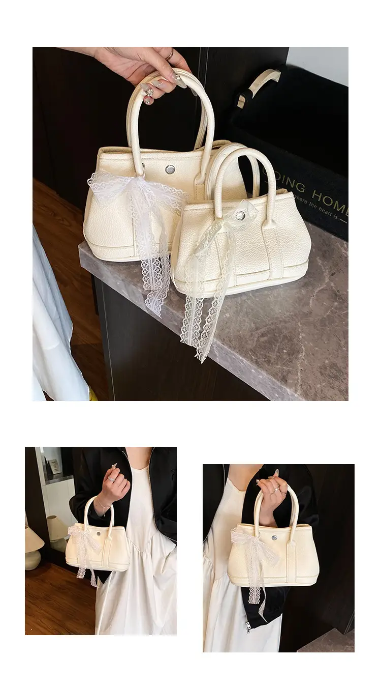 Women's Yellow Leather Bucket Bag Set 2025 Fashion — feature 8