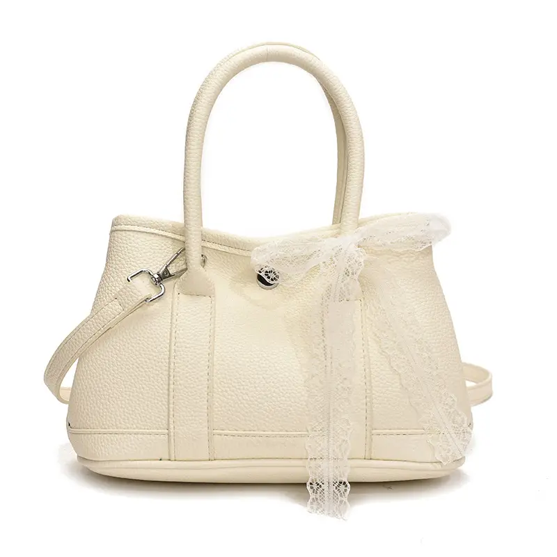 Women's Yellow Leather Bucket Bag Set 2025 Fashion - Image 5