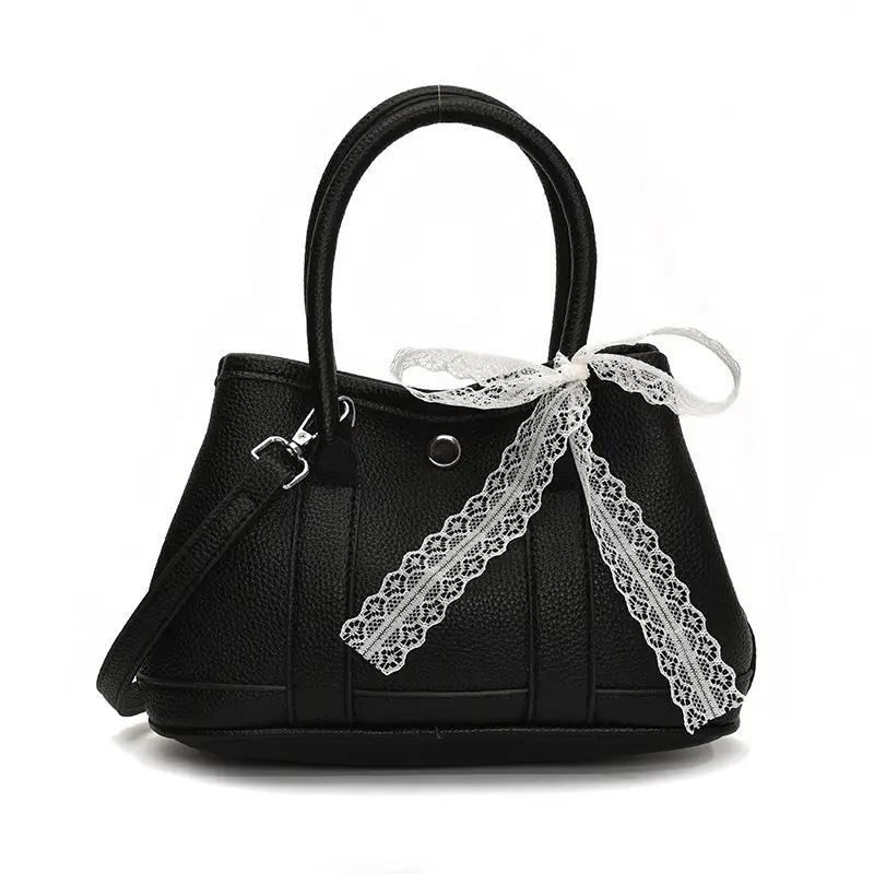 Women's Yellow Leather Bucket Bag Set 2025 Fashion - Image 6