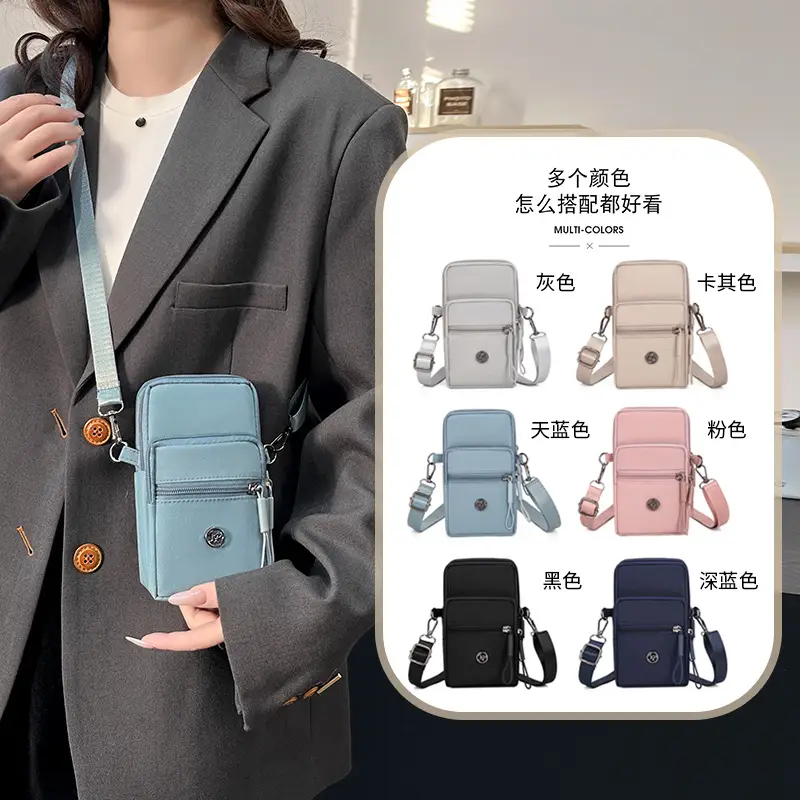 Crossbody Bag Women Pure Color Nylon 2025 - Image 2
