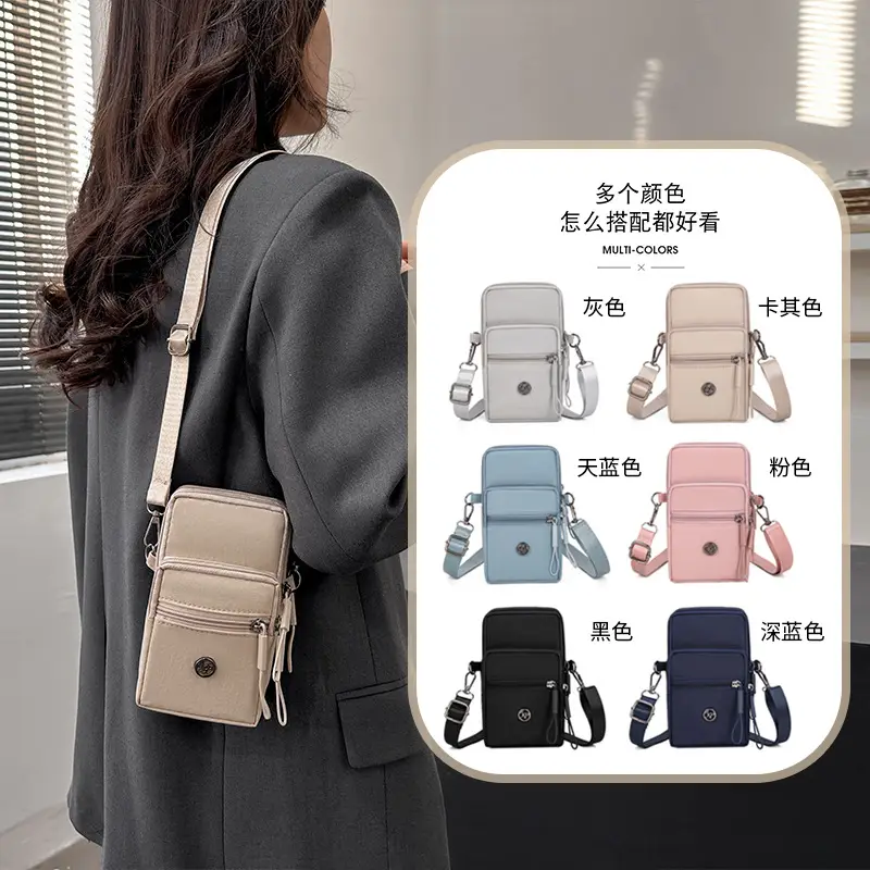 Crossbody Bag Women Pure Color Nylon 2025 - Image 3