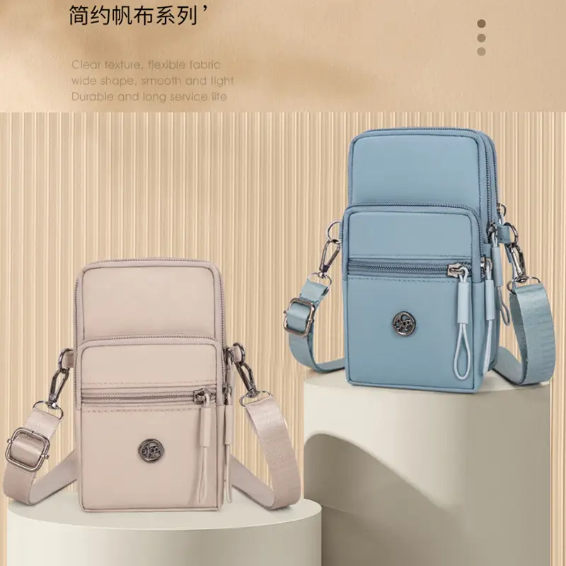Crossbody Bag Women Pure Color Nylon 2025 - Image 4