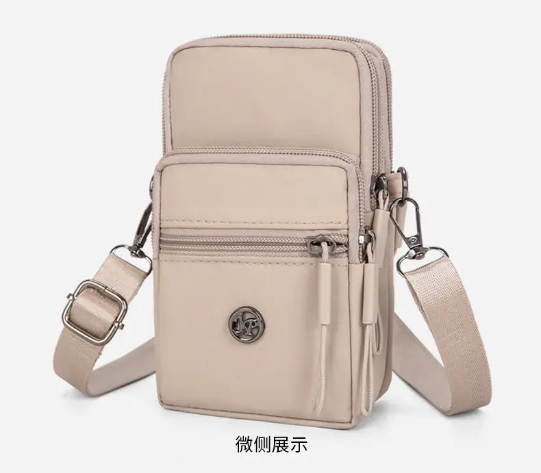 Crossbody Bag Women Pure Color Nylon 2025 — feature 16