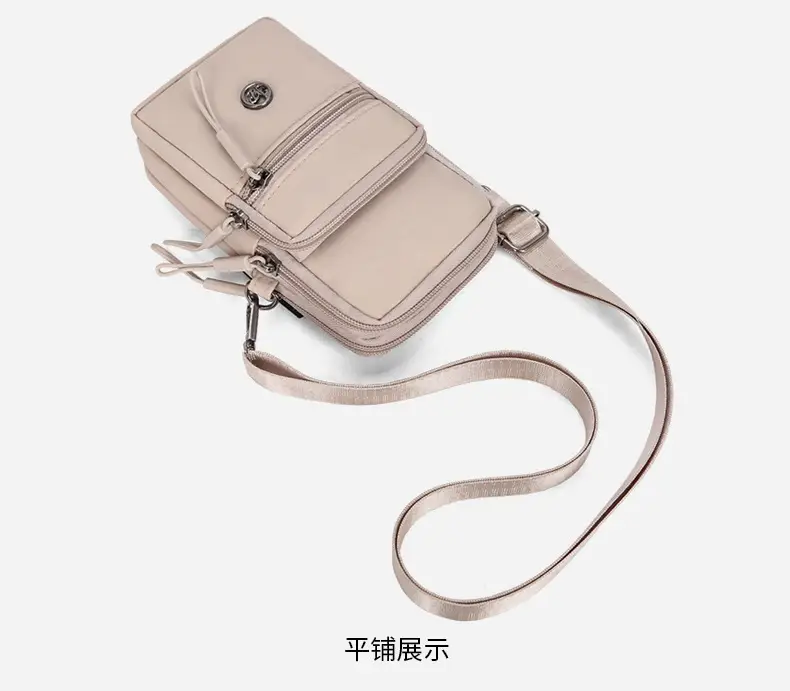 Crossbody Bag Women Pure Color Nylon 2025 — feature 20