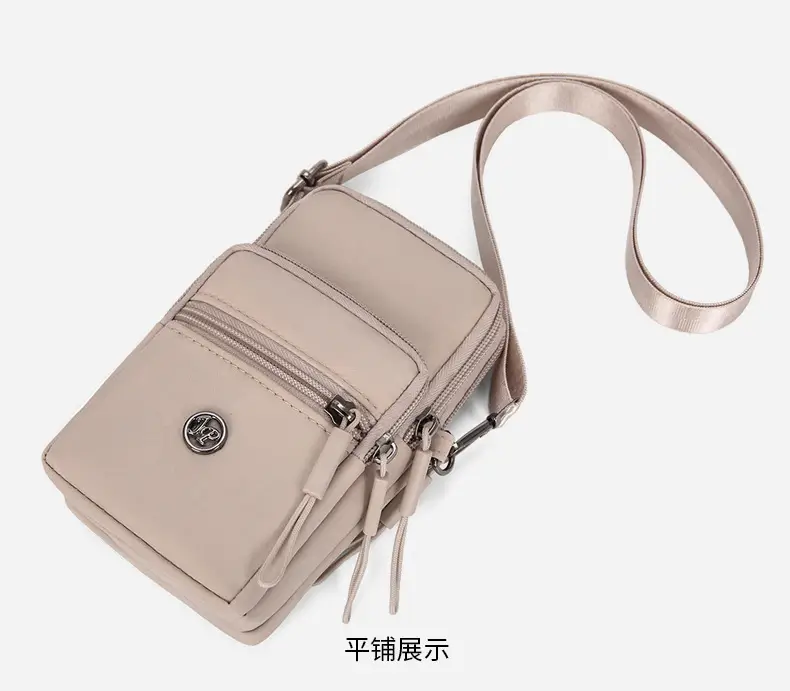 Crossbody Bag Women Pure Color Nylon 2025 — feature 21