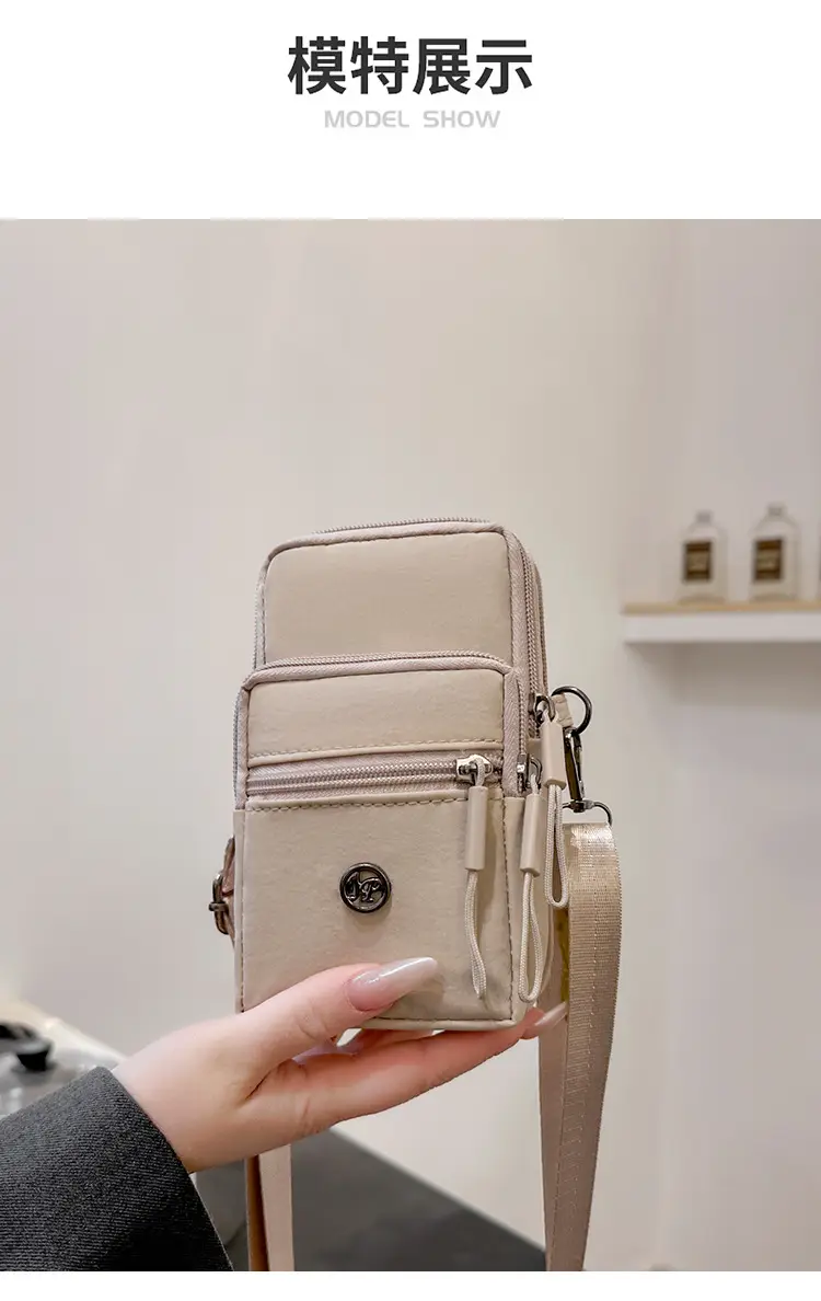 Crossbody Bag Women Pure Color Nylon 2025 — feature 33