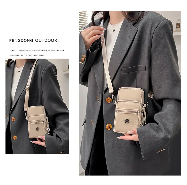 Crossbody Bag Women Pure Color Nylon 2025 — feature 35