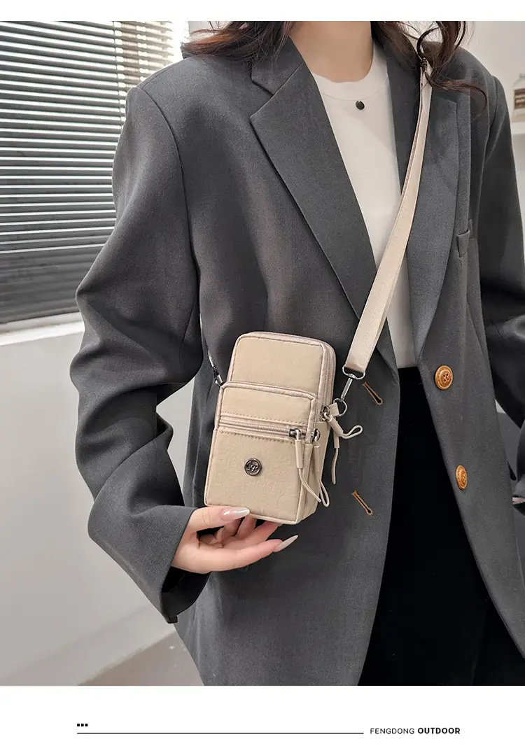 Crossbody Bag Women Pure Color Nylon 2025 — feature 36