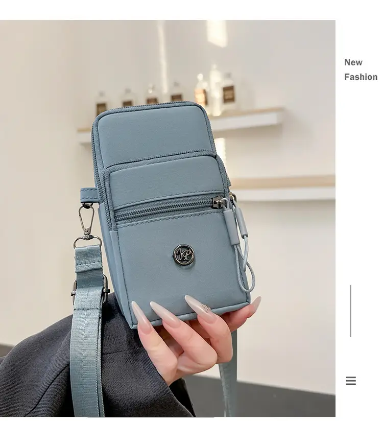 Crossbody Bag Women Pure Color Nylon 2025 — feature 40