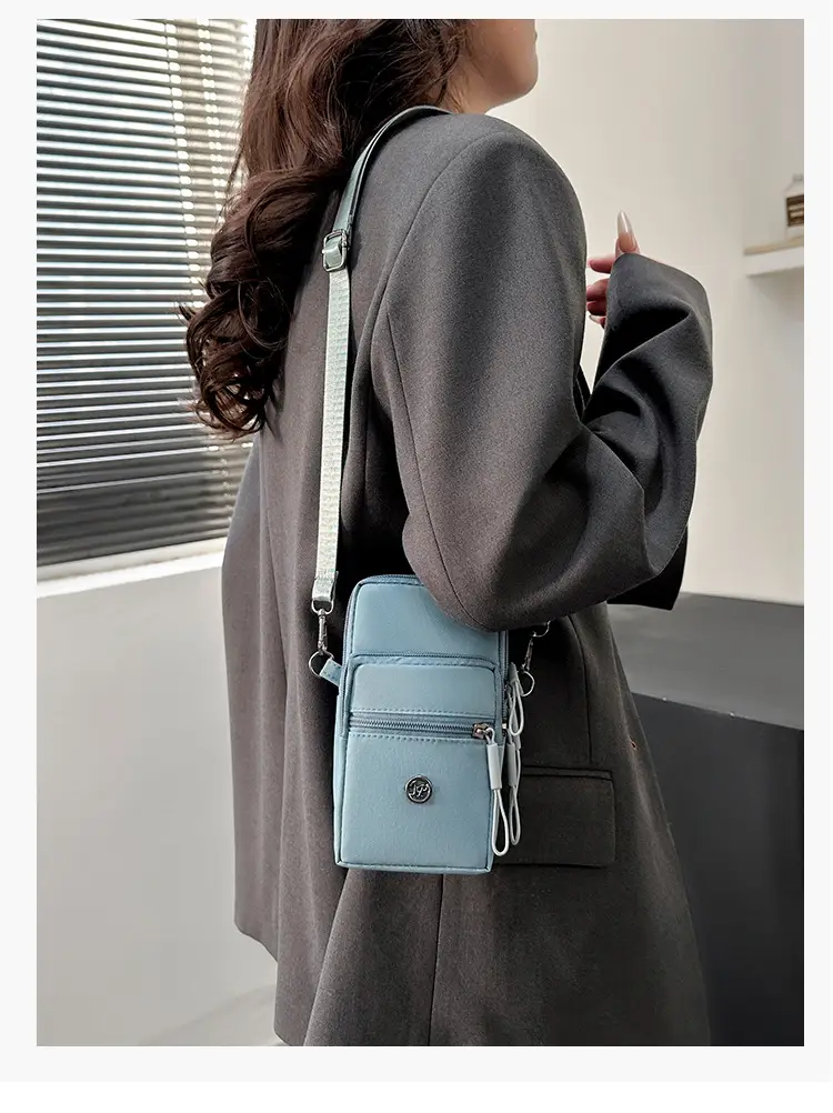Crossbody Bag Women Pure Color Nylon 2025 — feature 42