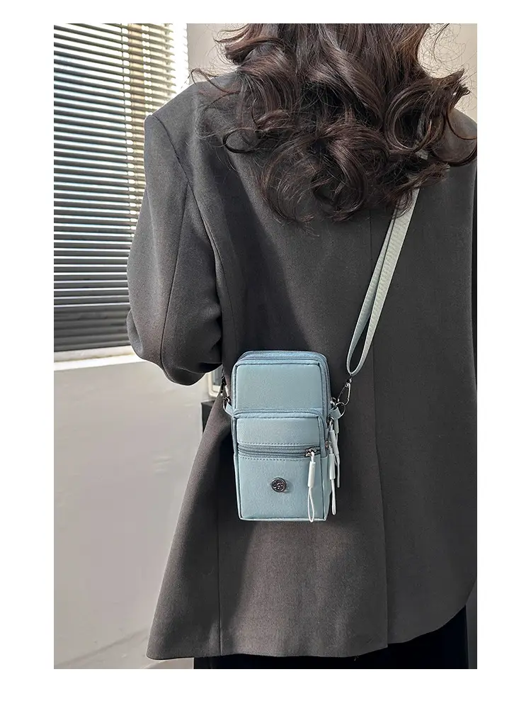 Crossbody Bag Women Pure Color Nylon 2025 — feature 46