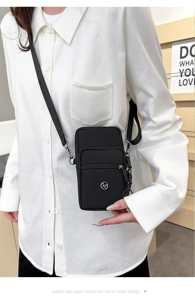 Crossbody Bag Women Pure Color Nylon 2025 — feature 49