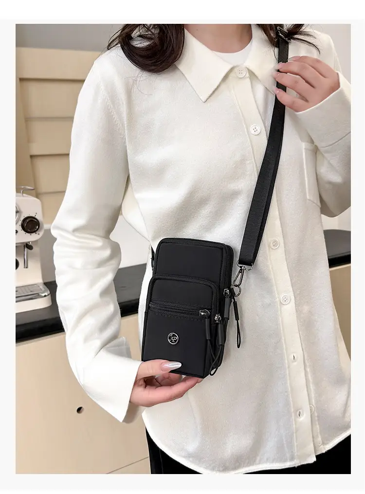 Crossbody Bag Women Pure Color Nylon 2025 — feature 50