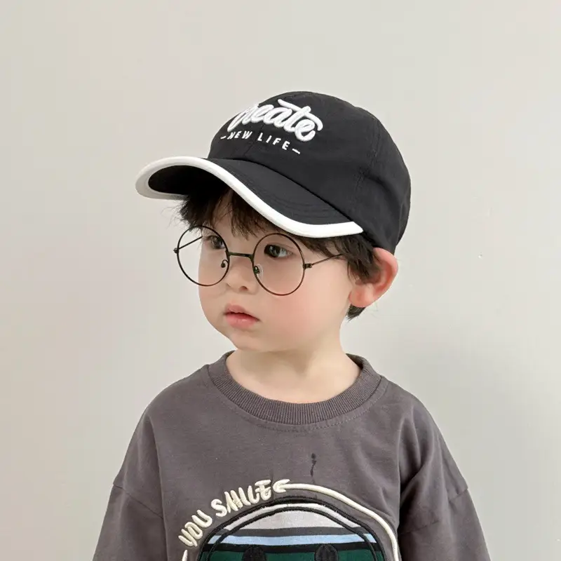 Kids Sun Hat Cap with "Creativity" Logo — feature 11