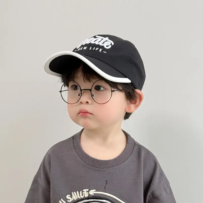 Kids Sun Hat Cap with "Creativity" Logo — feature 12