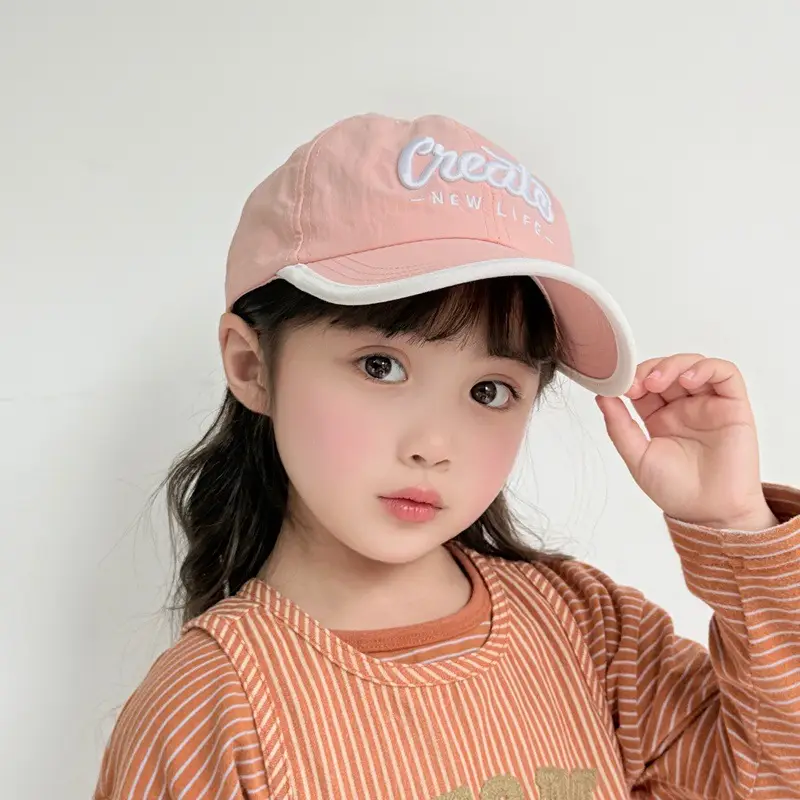 Kids Sun Hat Cap with "Creativity" Logo — feature 15
