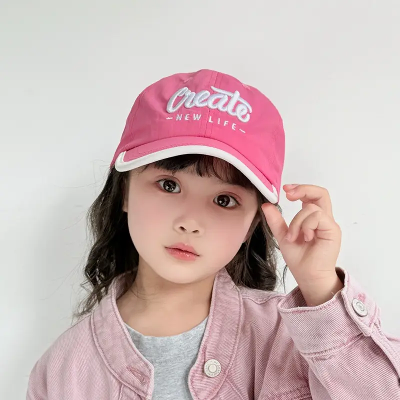 Kids Sun Hat Cap with "Creativity" Logo — feature 4