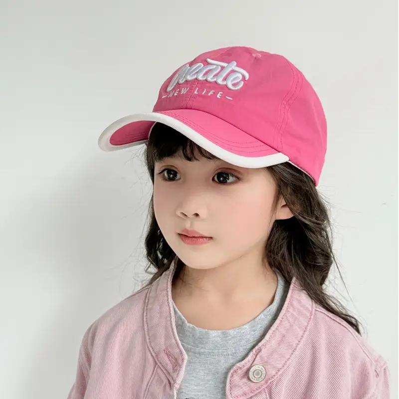 Kids Sun Hat Cap with "Creativity" Logo — feature 6