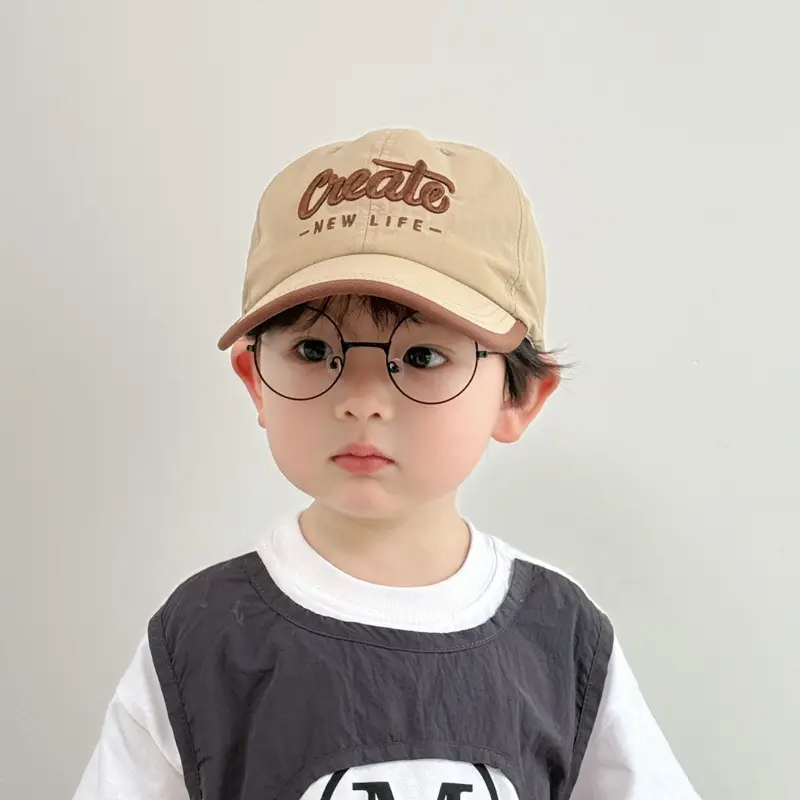 Kids Sun Hat Cap with "Creativity" Logo — feature 8