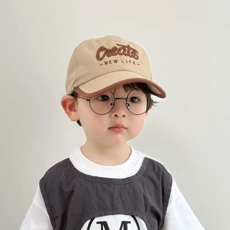Kids Sun Hat Cap with "Creativity" Logo — feature 9
