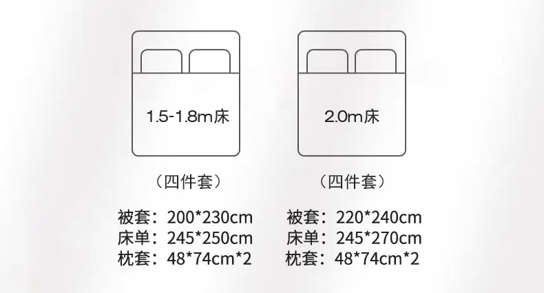 100 Lanjing Tencel bed four-piece lyocell ice silk sheets summer cool feeling quilt cover silk slippery naked sleep 4 — feature 27