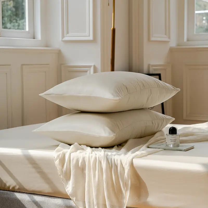 100 Lanjing Tencel bed four-piece lyocell ice silk sheets summer cool feeling quilt cover silk slippery naked sleep 4