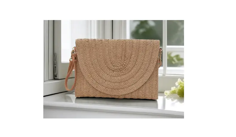 French Style Straw Bag for Women Beach Travel — feature 10