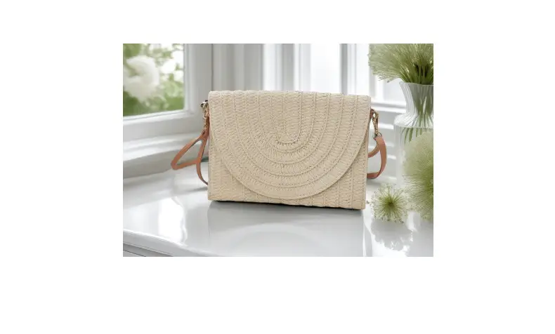 French Style Straw Bag for Women Beach Travel — feature 11