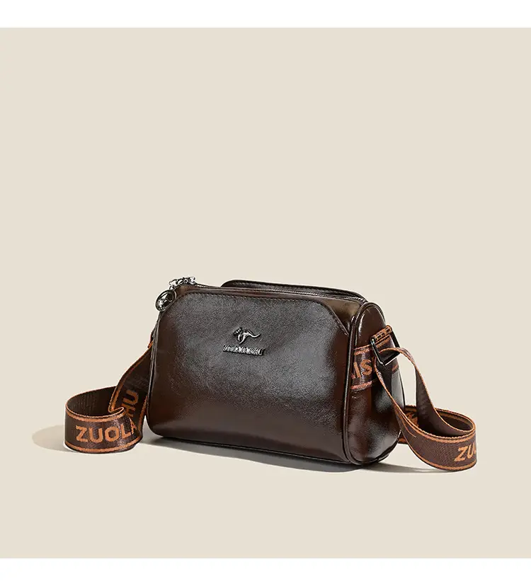 Brown Crossbody Bag with Adjustable Strap for Women — feature 12