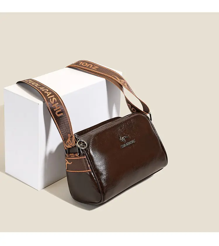 Brown Crossbody Bag with Adjustable Strap for Women — feature 13