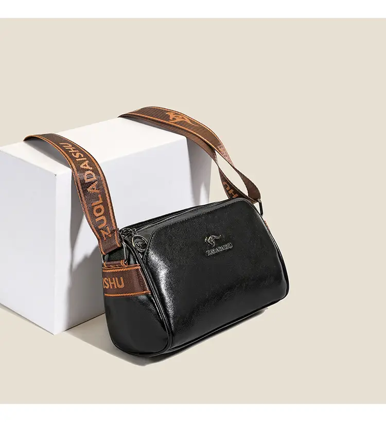 Brown Crossbody Bag with Adjustable Strap for Women — feature 17