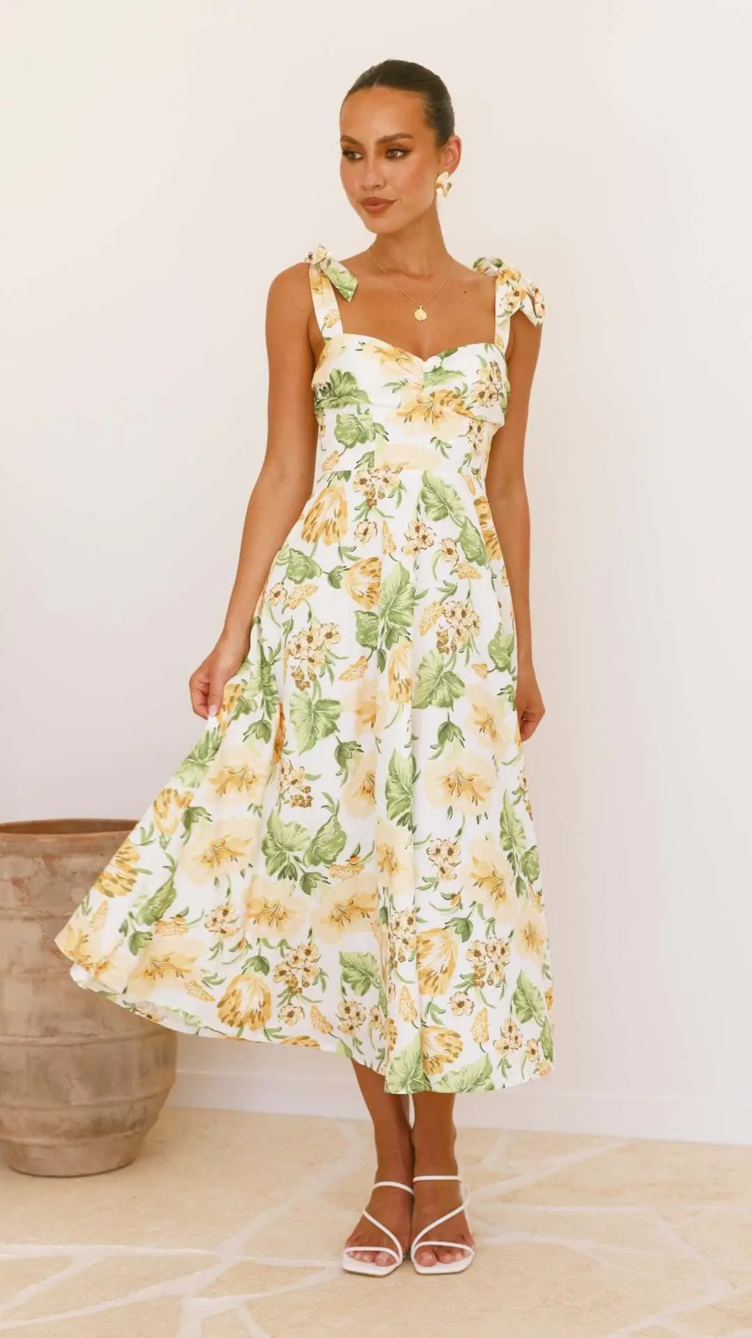 Women Printed Strap Dress Summer 2025 — feature 21