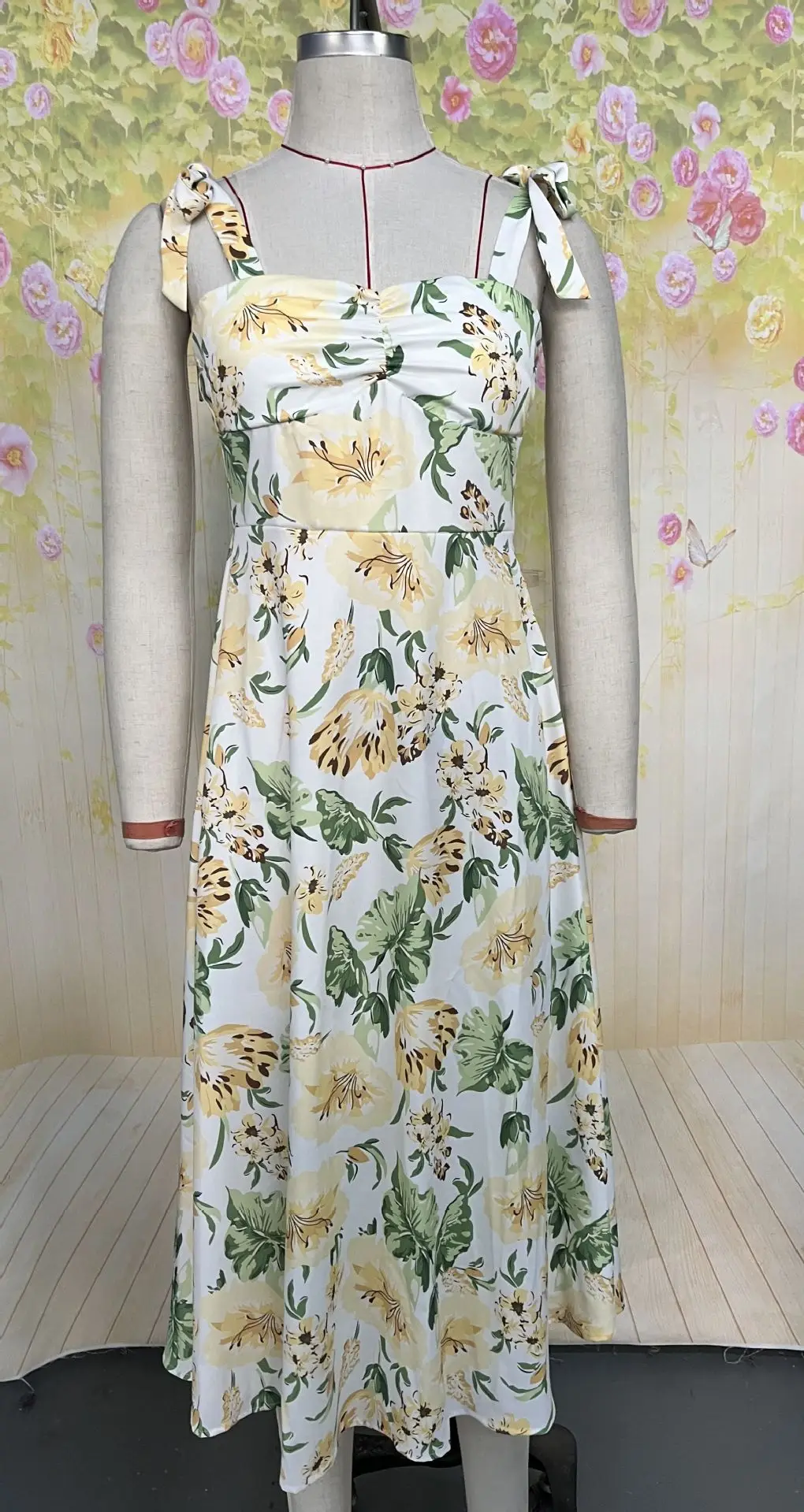 Women Printed Strap Dress Summer 2025 — feature 29