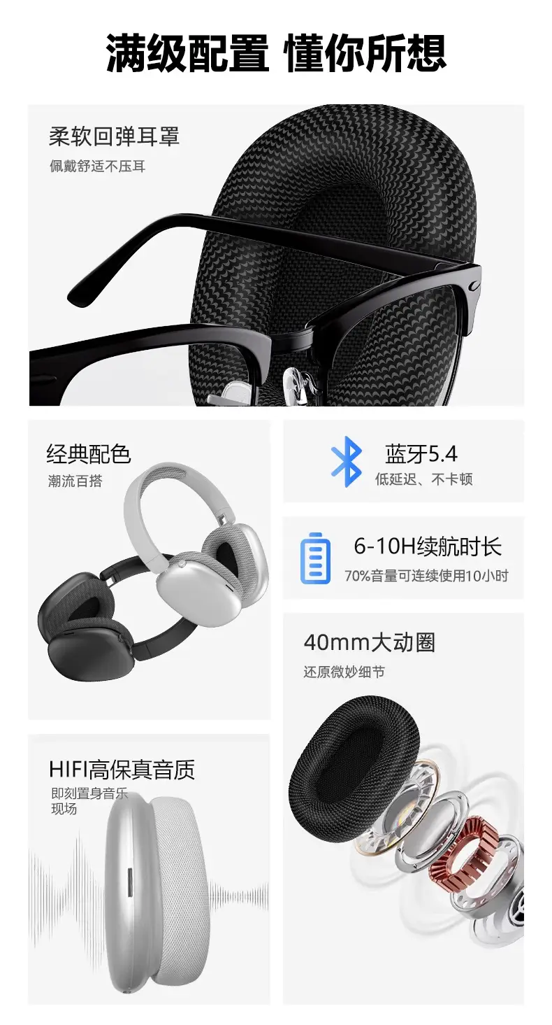 True Wireless Bluetooth 5.3 Sports Headset with Long Battery — feature 5
