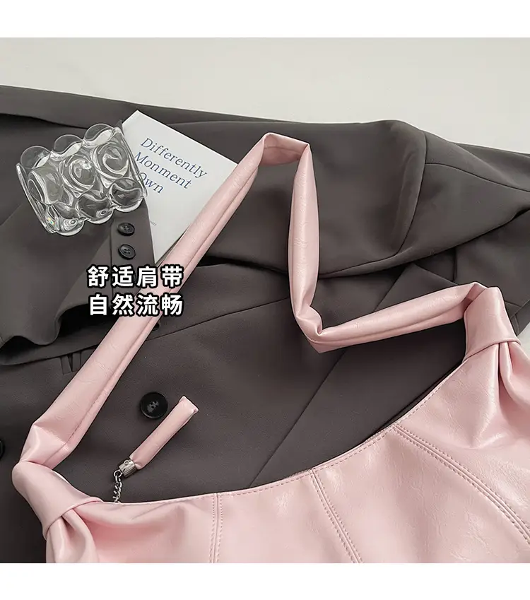 Pink Knotted Crossbody Bag for Women 2026 — feature 5