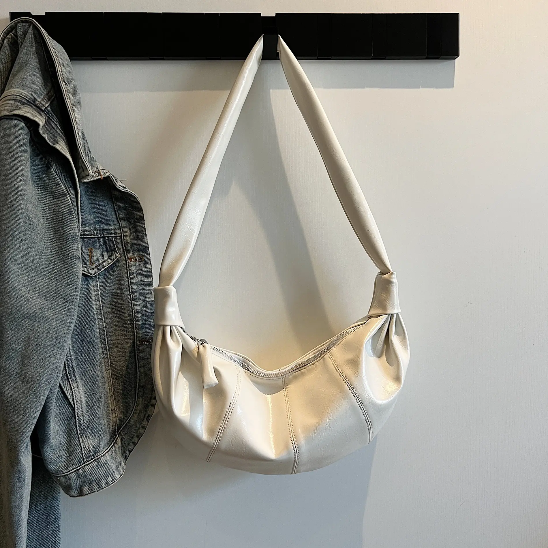 Pink Knotted Crossbody Bag for Women 2026 - Image 3