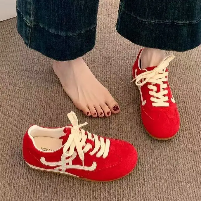 Women Yellow Casual Sneakers 2025 - Image 7