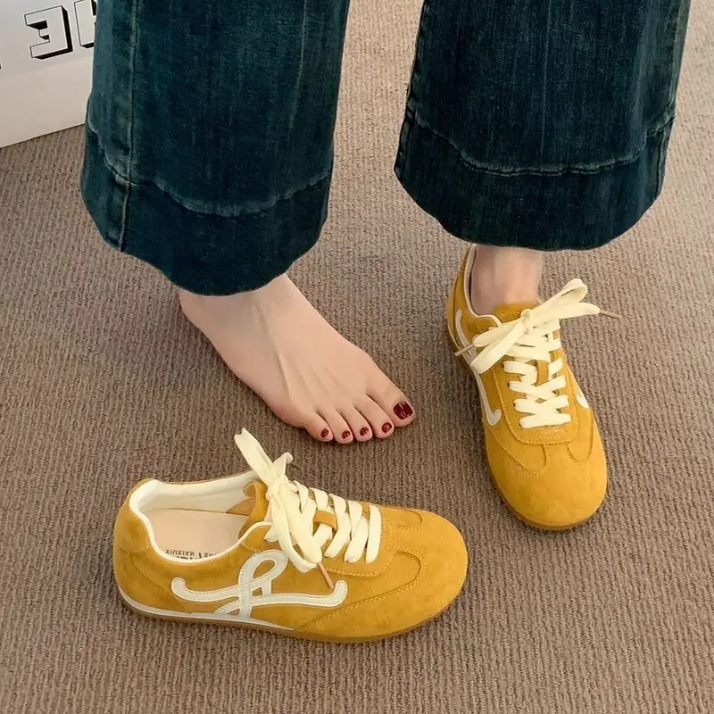 Women Yellow Casual Sneakers 2025 — feature 1
